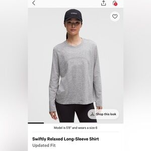 NWT Lululemon Swiftly Tech Long Sleeve